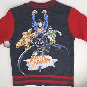 Justice League Baseball training Jacket NWT